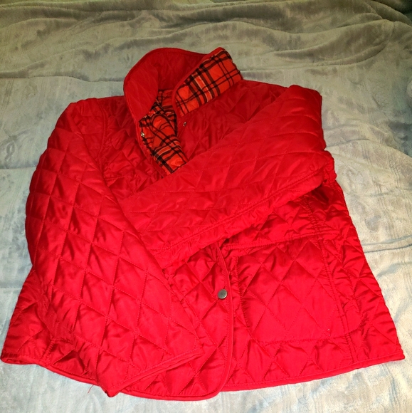 Jane Ashley Reversible Quilted Jacket - Picture 1 of 11